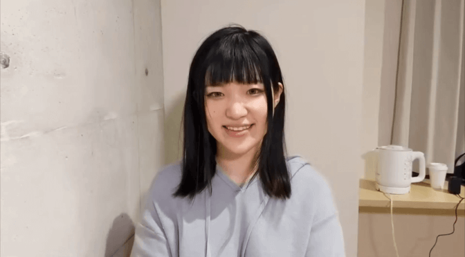 Rookie debut Ruka Matsumoto G cup with clear white skin
